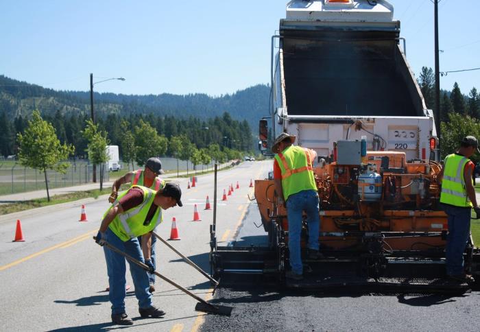 Street Employees Paving