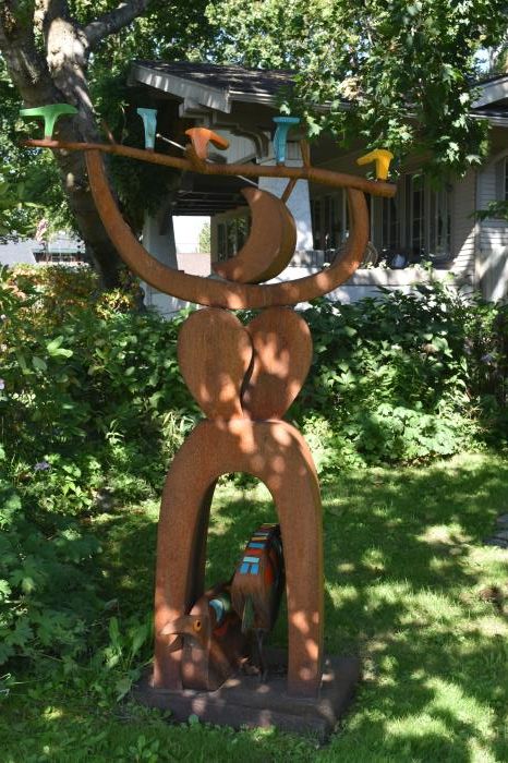 Private art located at 204 Military Drive by Artist Allen Dodge