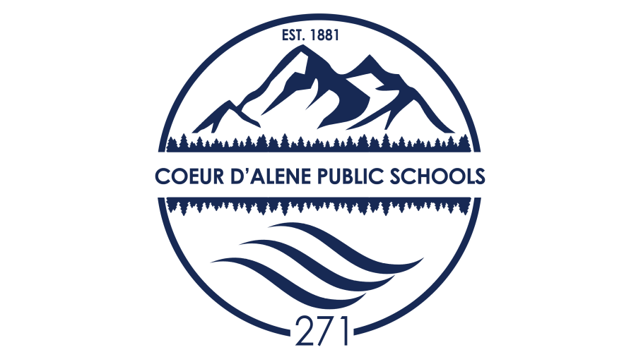 Coeur d'Alene public schools logo.